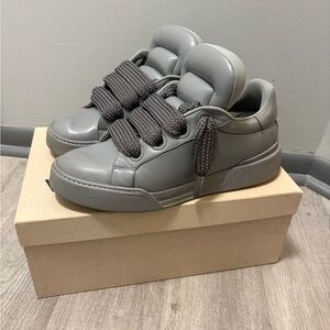 Kids Grey Fashion Sneakers - Comfortable